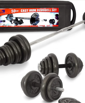50kg Cast Iron Dumbbells Set